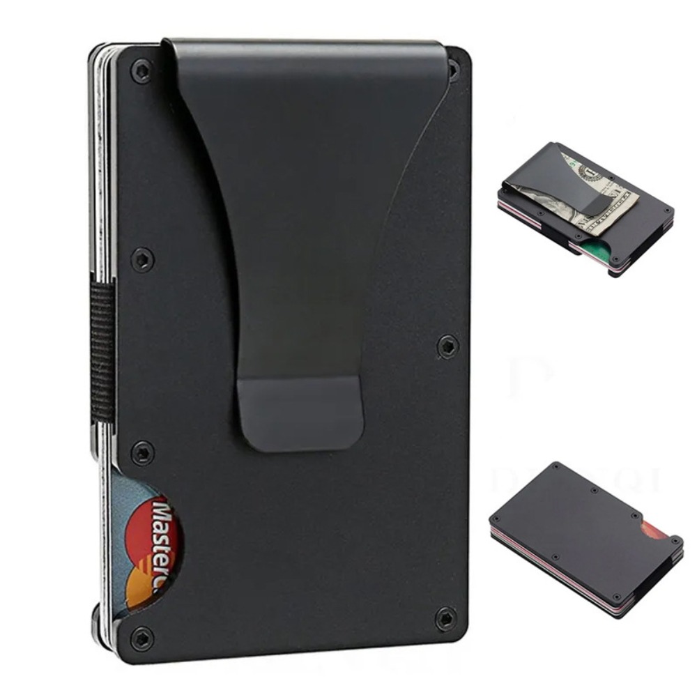 Aluminum Alloy Rfid Blocking C - огляд і ціна Index Card Holder