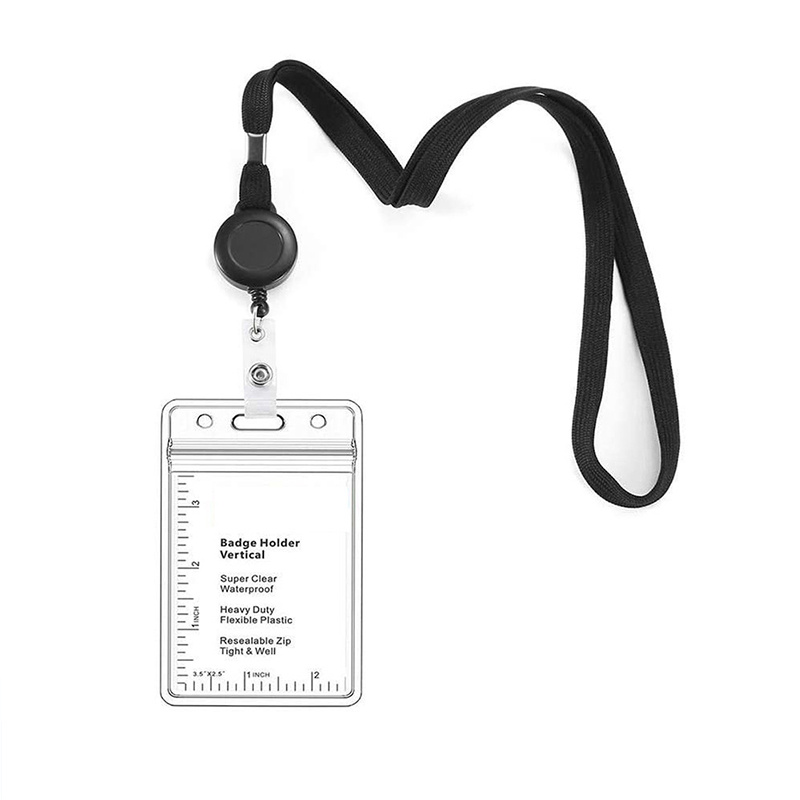 1-3Pcs Waterproof ID Badge Hol - огляд і ціна Index Card Holder