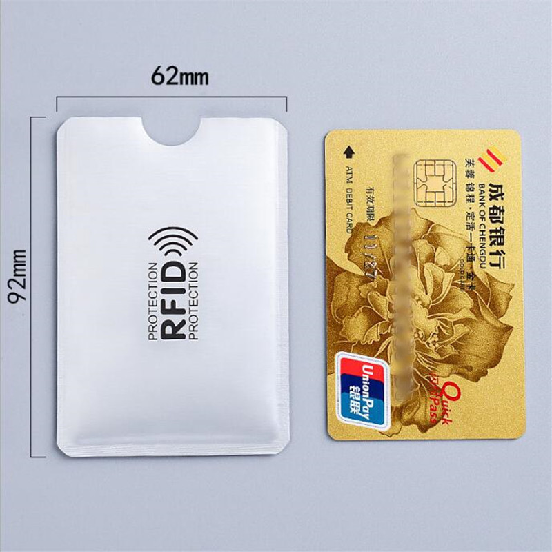 5-20PCS Anti Rfid Card Holder  - огляд і ціна Card Index Box