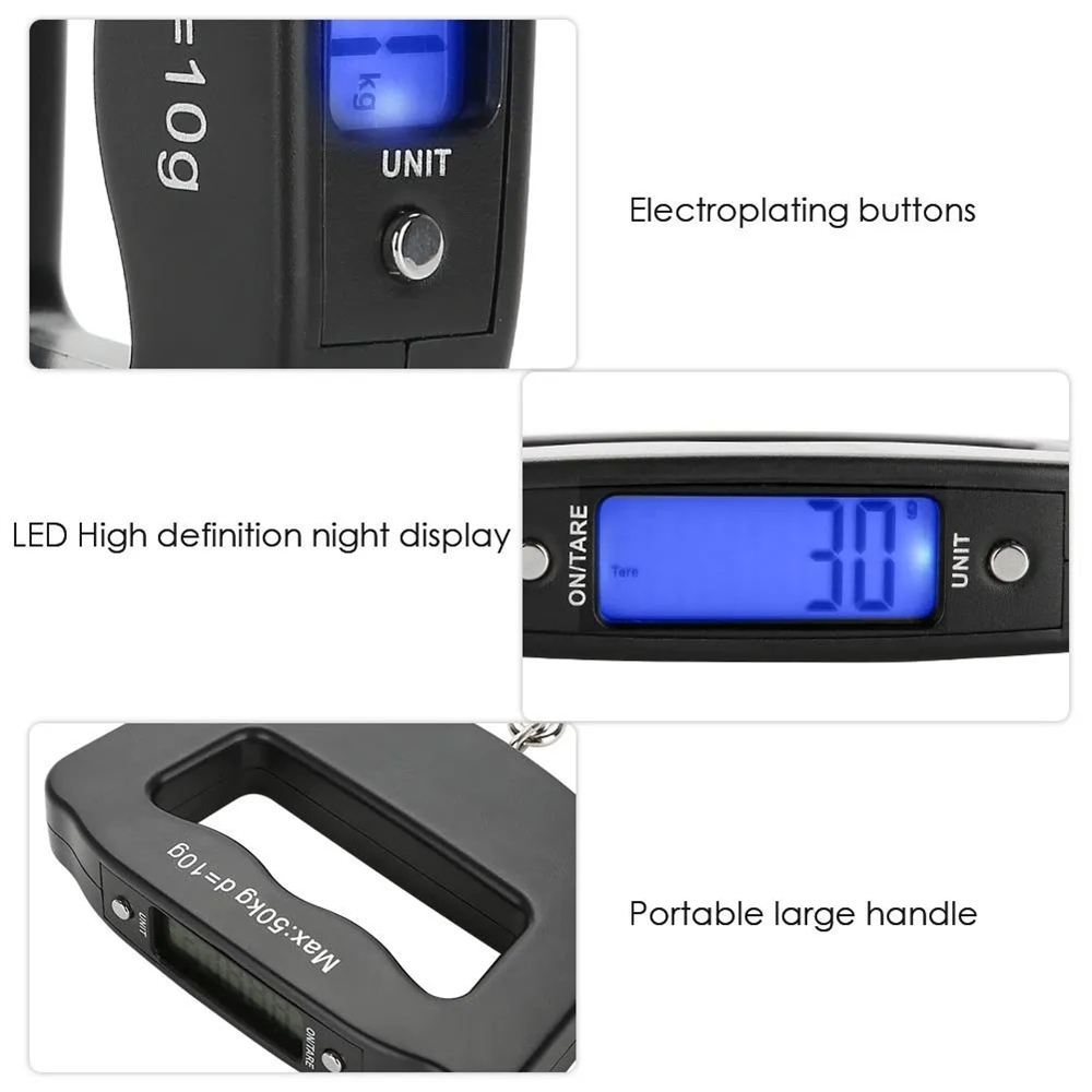 Portable LCD Digital Hanging S - огляд і ціна Tape Dispenser Weighted