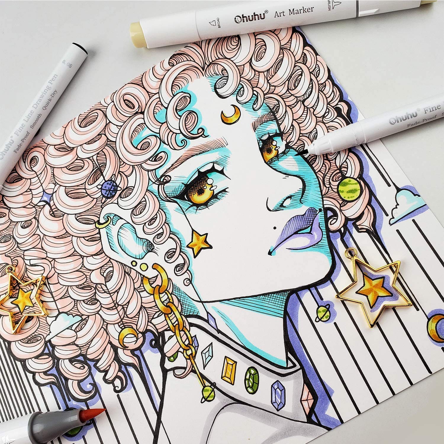 Ohuhu Micro Pen Fineliner Draw - огляд і ціна Correction Pen Fine