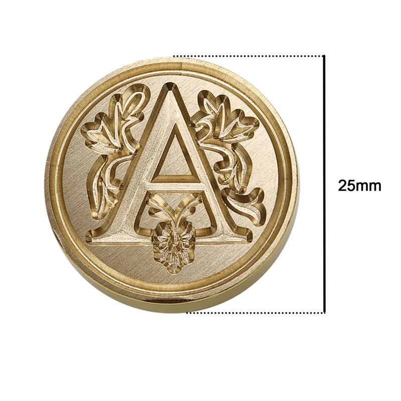 A-Z Vintage Sealed Wax Stamp H - огляд і ціна Wax Seal Stamp Set