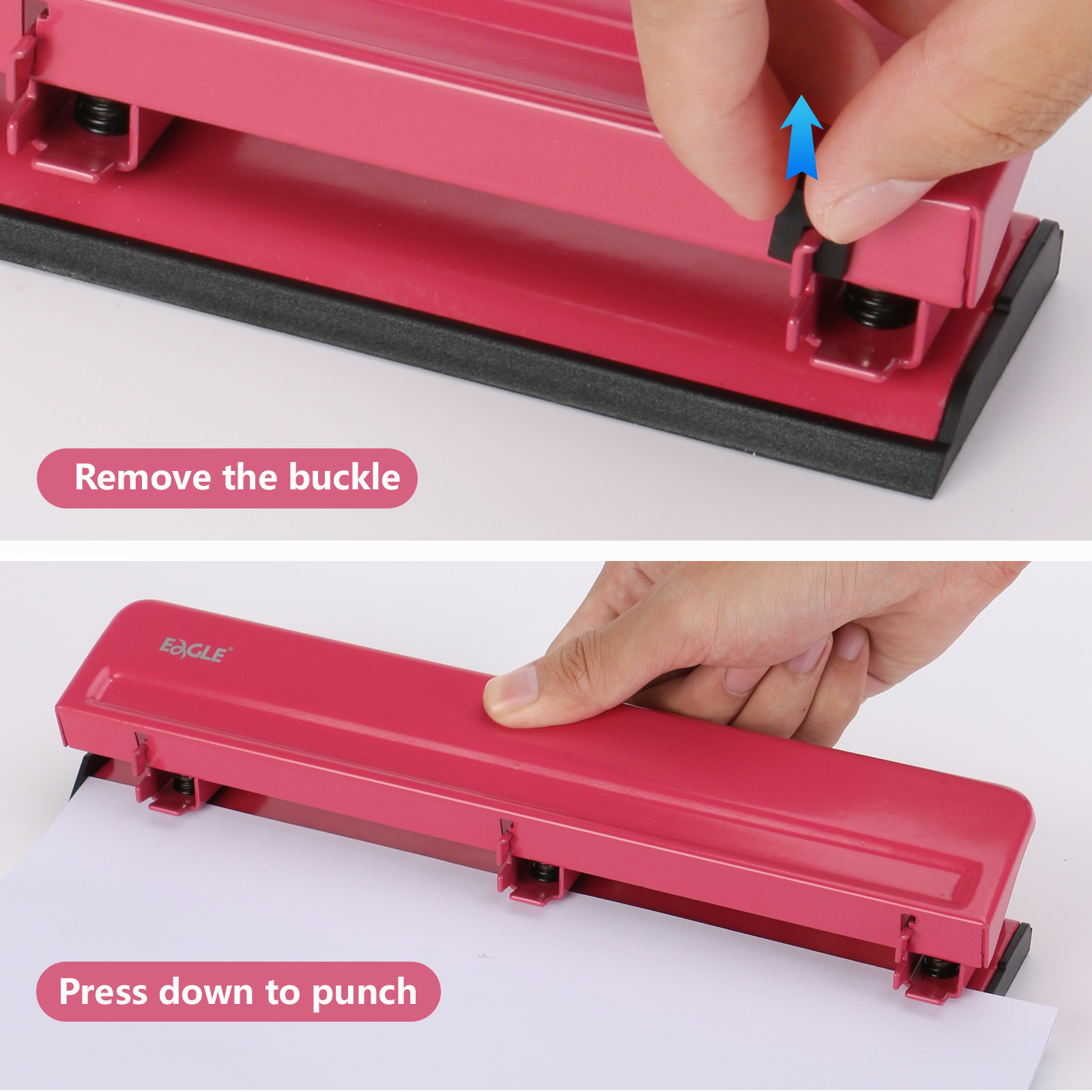 EAGLE 3-Hole Puncher for A4 Pa - огляд і ціна Binder A4 Lever