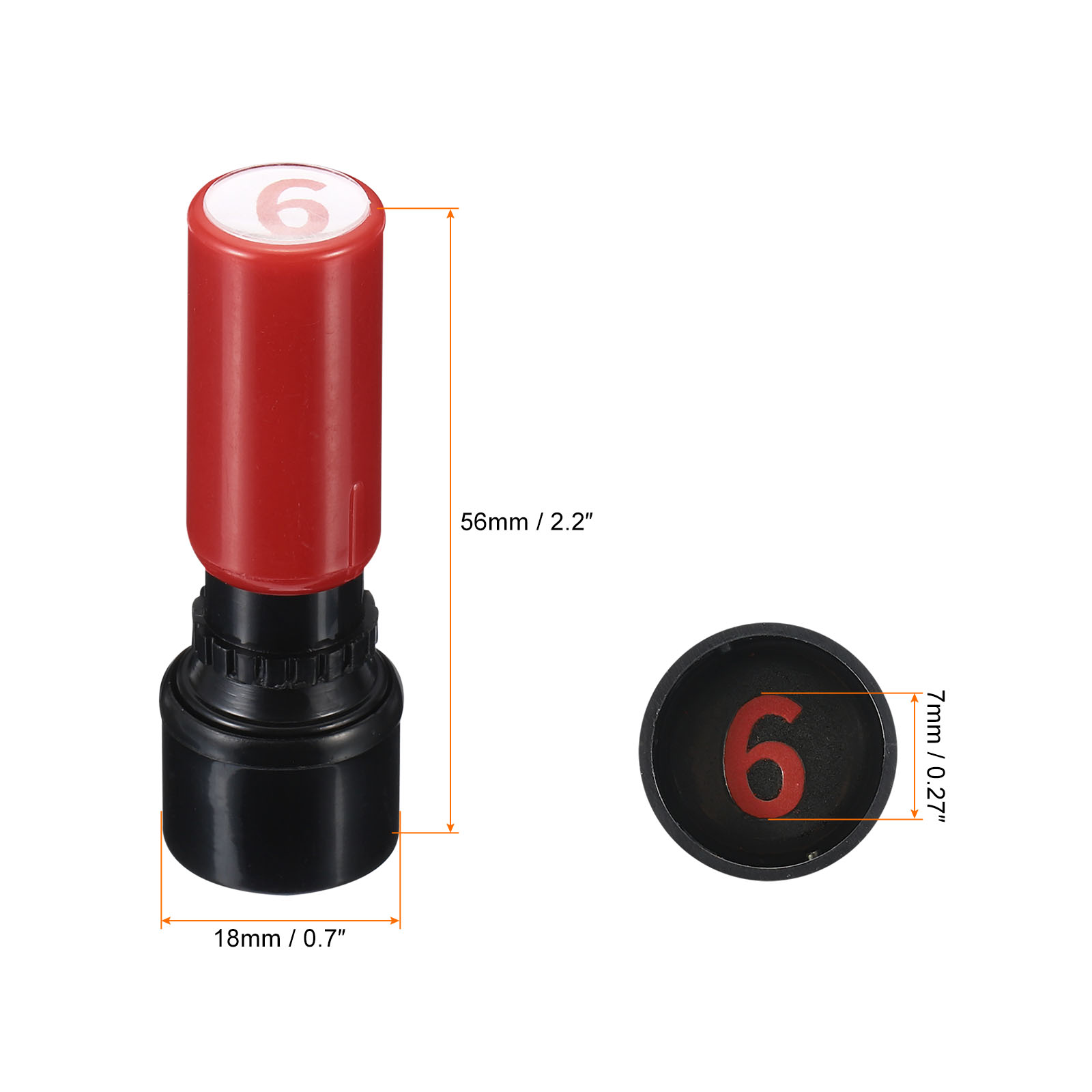 Number Stamps Self Inking Nume - огляд і ціна Rubber Date Stamp