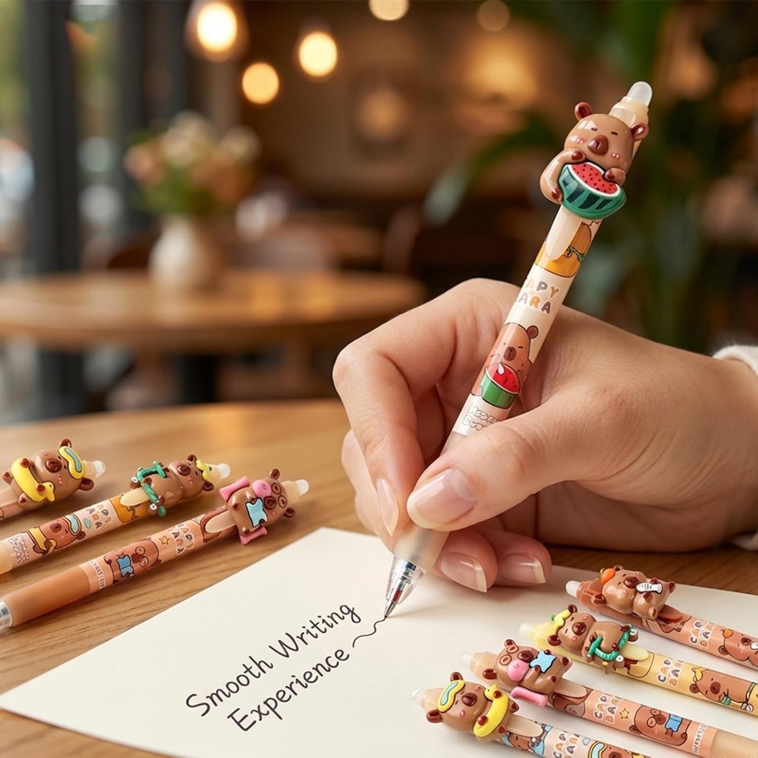 Cute Capybara Erasable Pens, 0 - огляд і ціна Correction Pen Fine