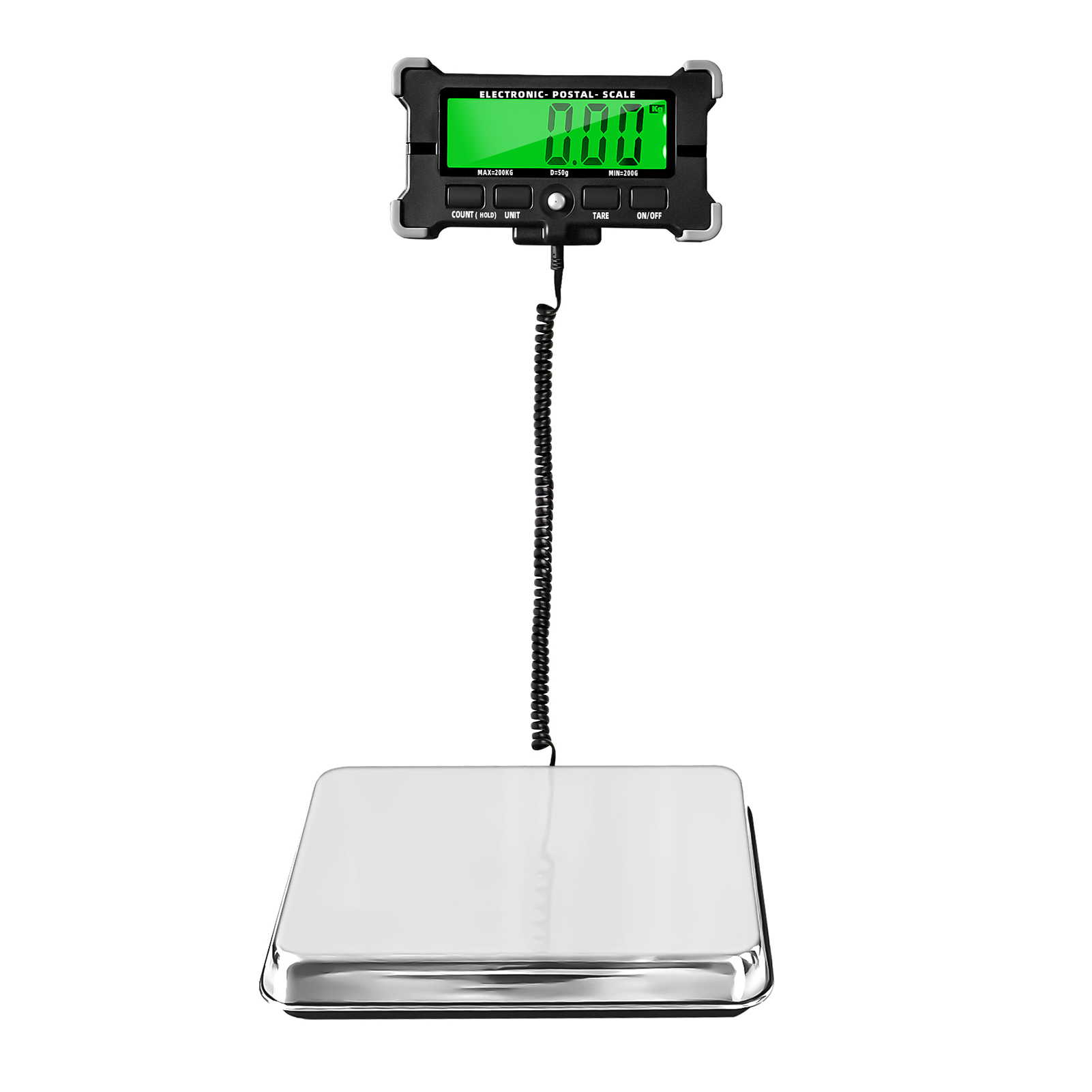 PS21 Digital Scale 200KG 120KG - огляд і ціна Tape Dispenser Weighted