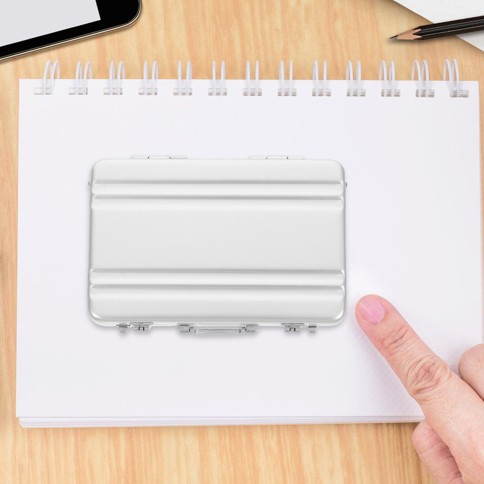 Slim Sturdy Aluminum Alloy Car - огляд і ціна Card Index Box