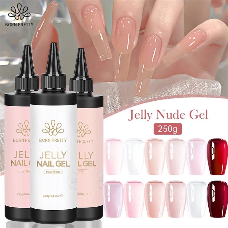 BORN PRETTY 250g Jelly Milky W - огляд і ціна Gel Refill Pack