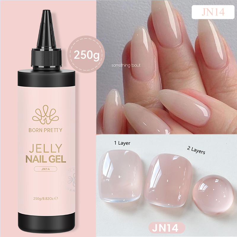 BORN PRETTY 250g Jelly Milky W - огляд і ціна Gel Refill Pack