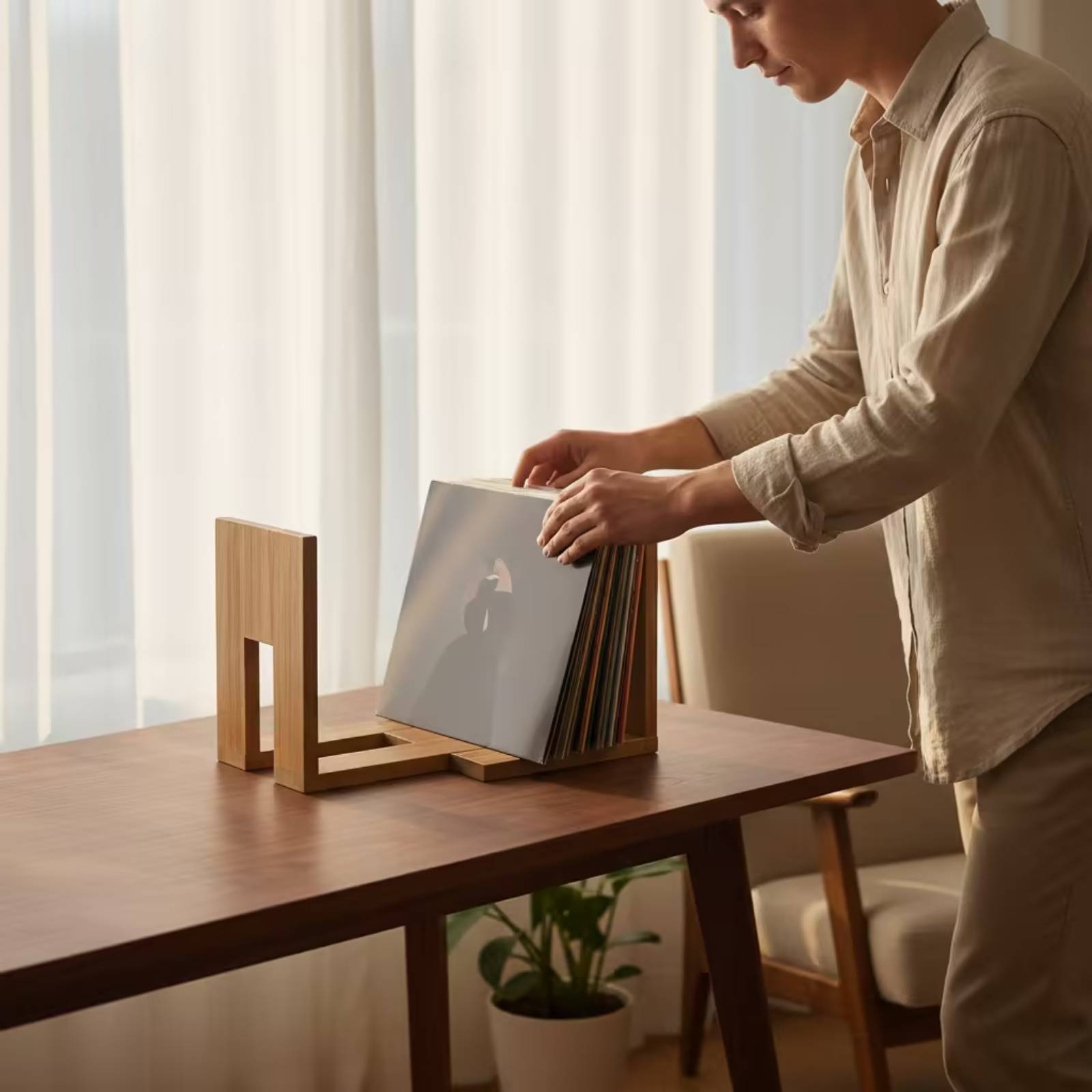 Adjustable Vinyl Album Holder  - огляд і ціна Magazine Holder Rack