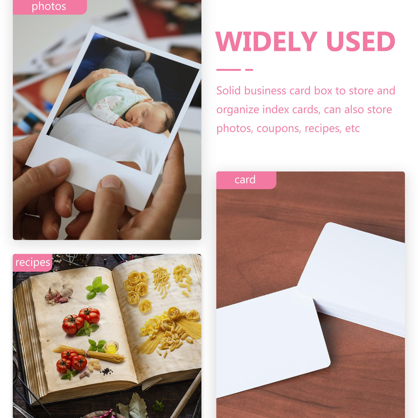 1pc Aluminum Business Card Box - огляд і ціна Card Index Box