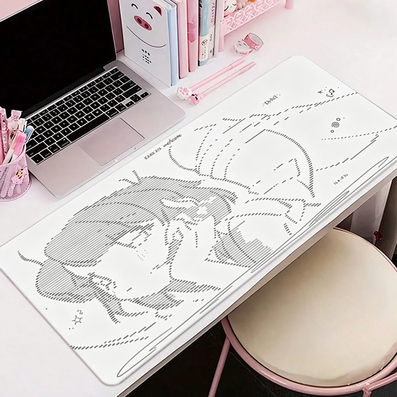 1Pcs Leather Mouse Pad Anime A - огляд і ціна Leather Desk Pad