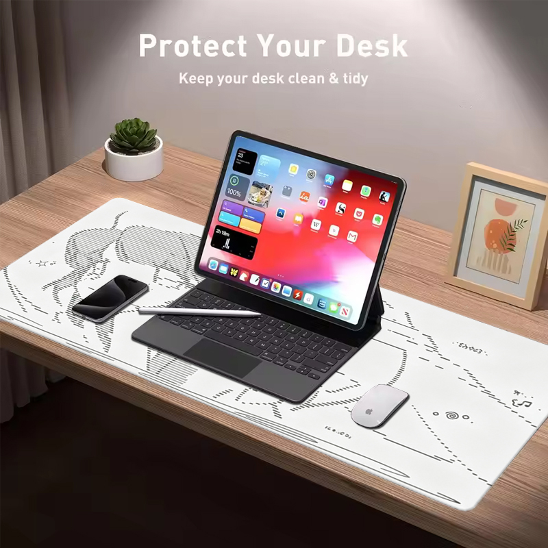 1Pcs Leather Mouse Pad Anime A - огляд і ціна Leather Desk Pad